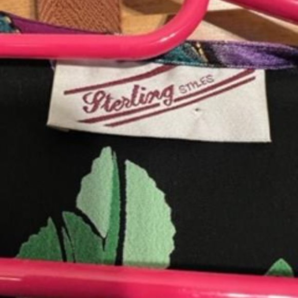 Multicolor Floral Print Sterling Kimono Wrap - Picture 3 of 5